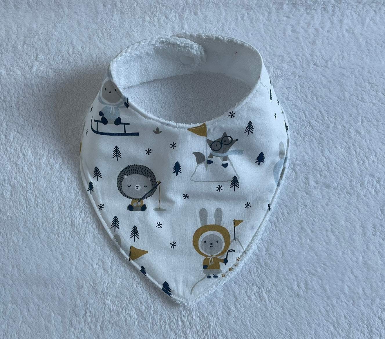 Bavoir bandana / Bavoir de dentition